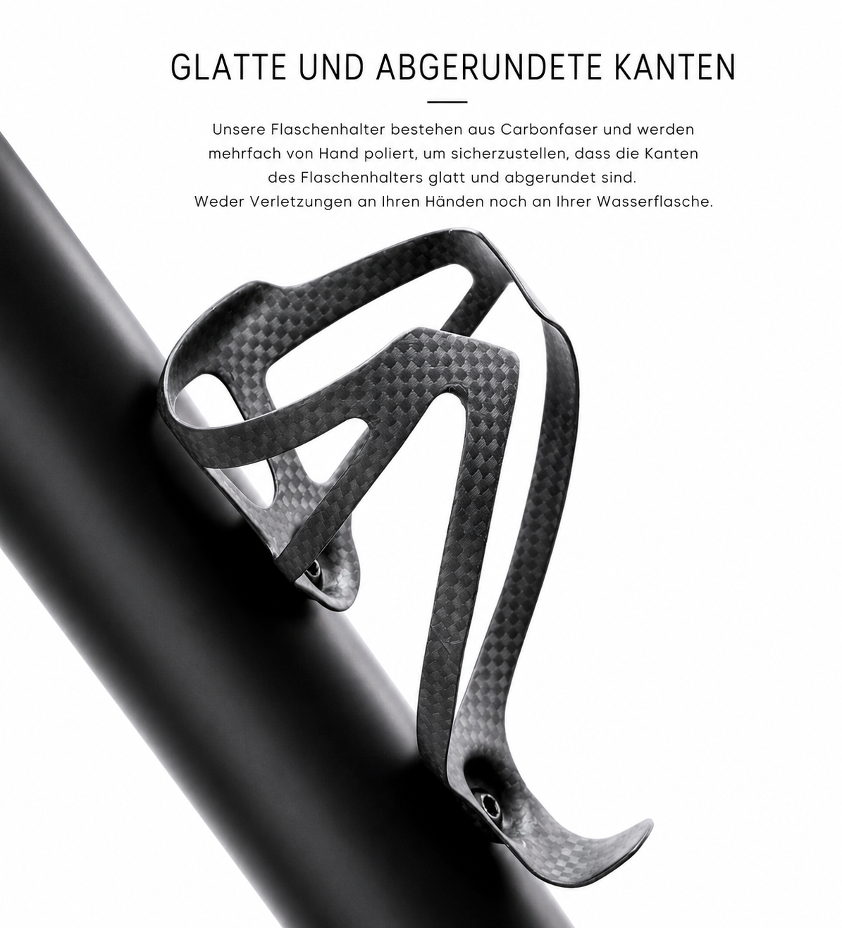 CYVORI Carbon Flaschenhalter – Ultraleicht 18g | Rennrad & Gravel